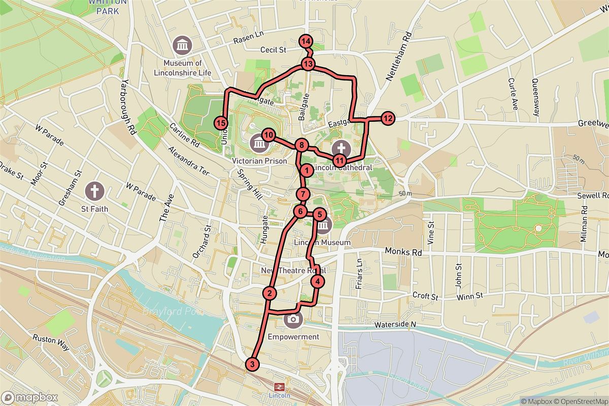 Lincoln Audio Tour: Echoes of Cathedrals, Castles & Timeless Streets