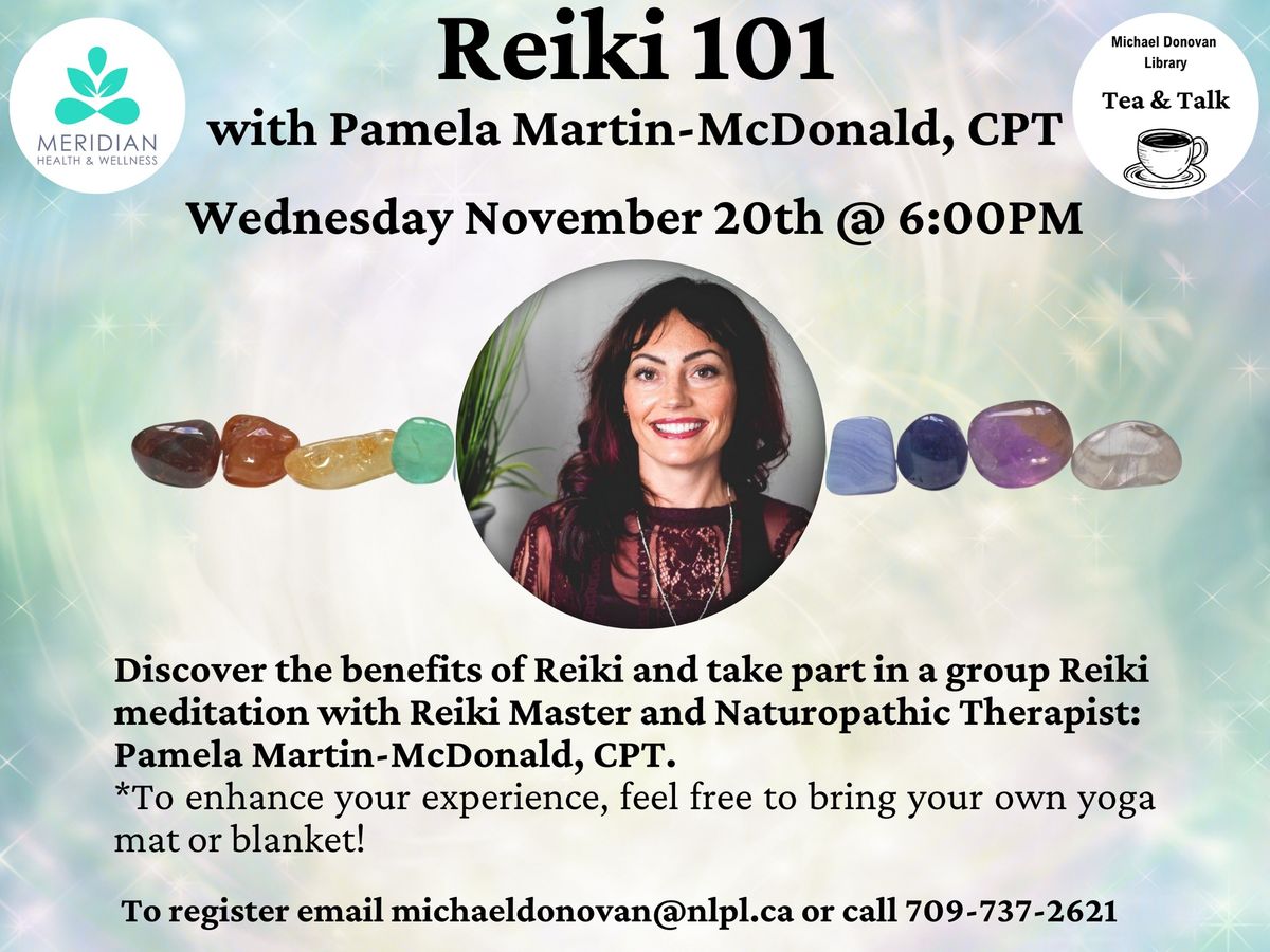 Reiki Meditation Session with Pamela Martin McDonald