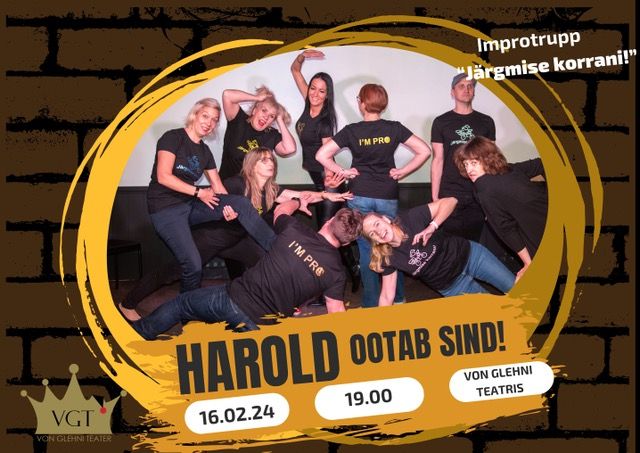 Improetendus "Harold ootab Sind!"