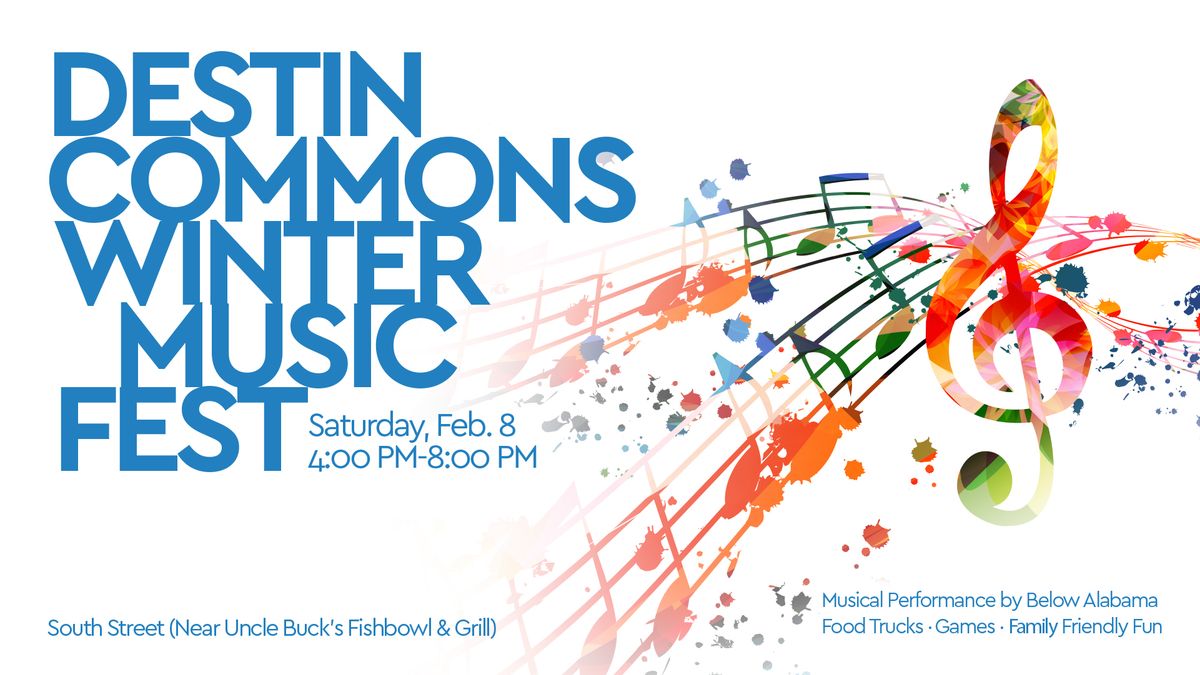 Destin Commons Winter Music Fest