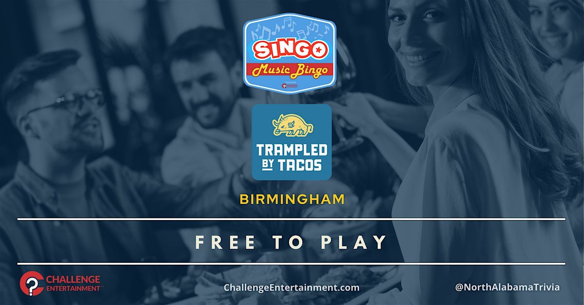 Weekly SINGO Bingo Nights at Trampled By Tacos
