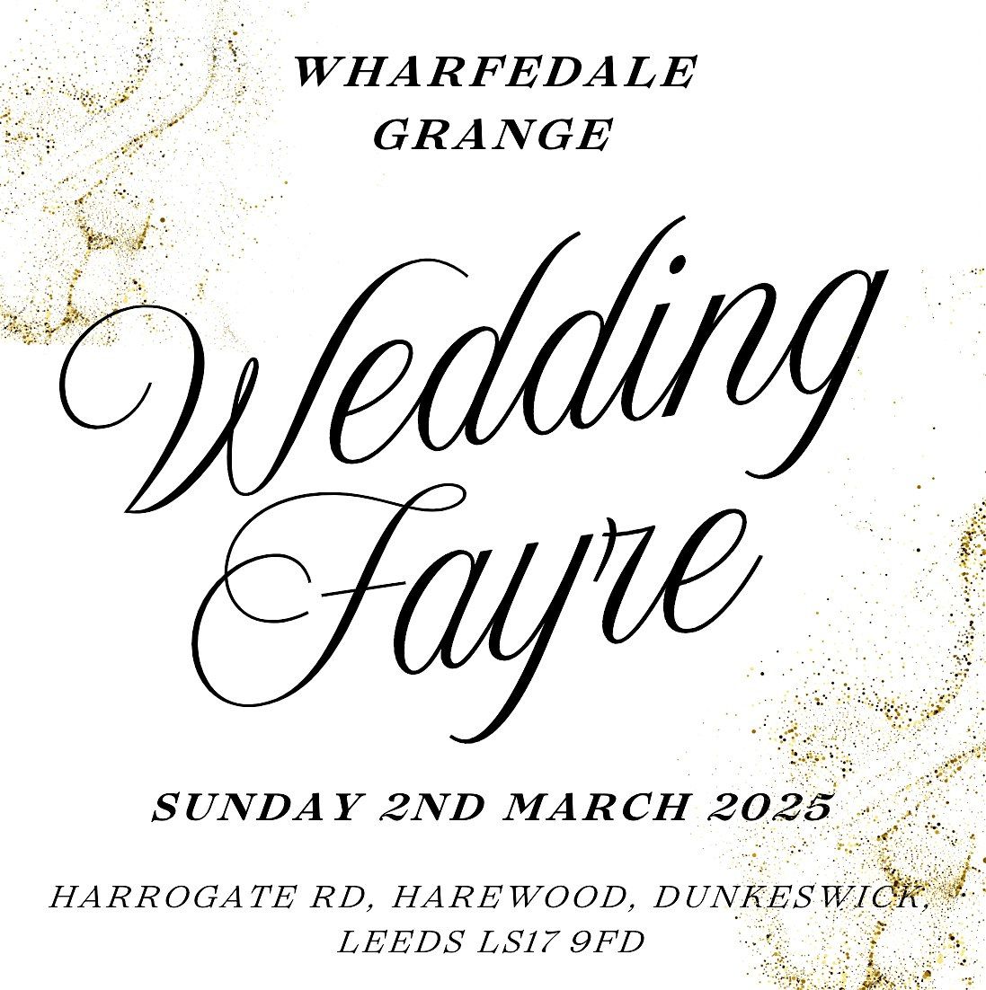 Wharfedale Grange Wedding Fayre!