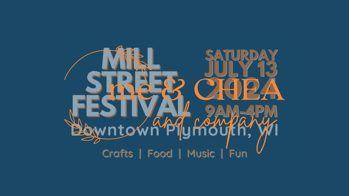 me & CHEA and company at Mill Street Festival