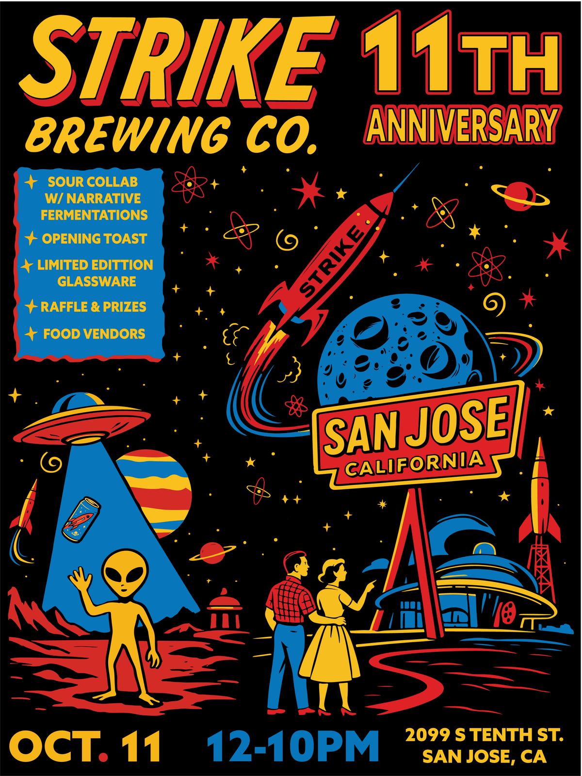 Strike Brewing Co. 11 Year Anniversary \u2013 11:11 \u2022 Cosmic Innovation