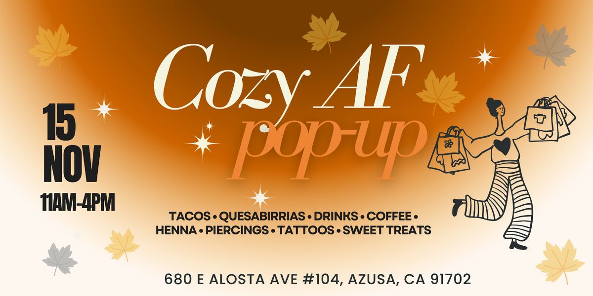 Cozy AF Fall Vendor Pop-Up