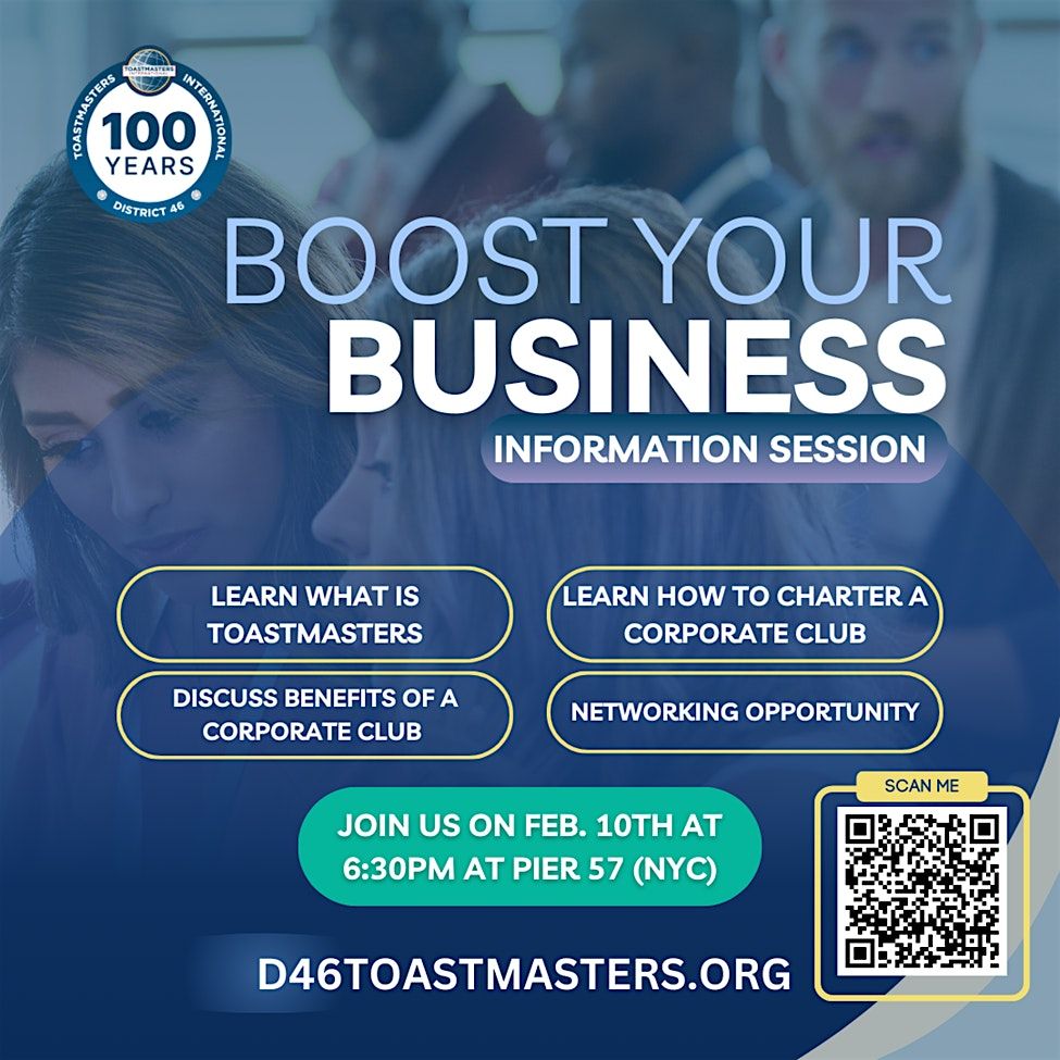 Boost Your Business: Corporate Club Information Session