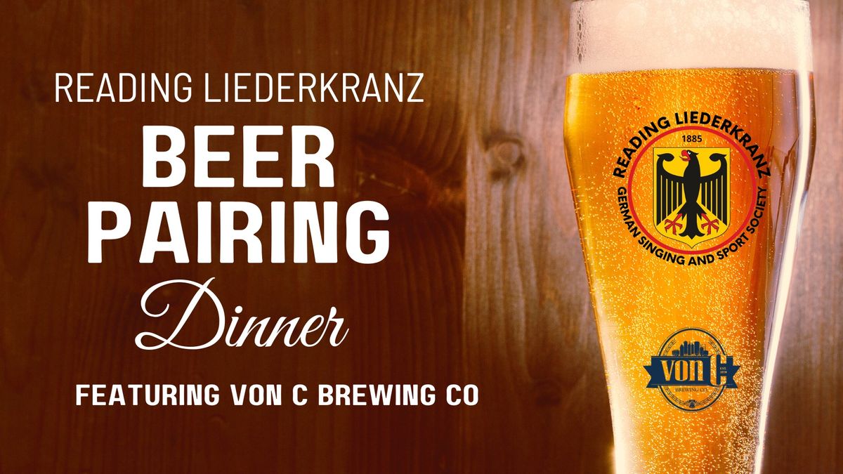 Beer Pairing Dinner with von C Brewing Co