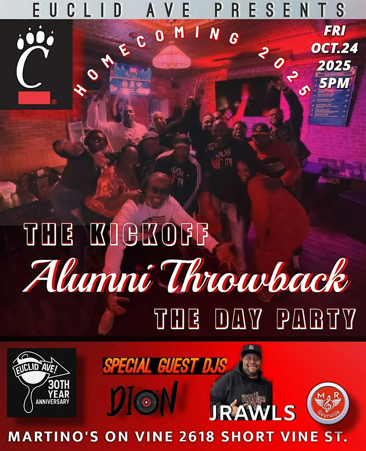 The Kickoff: The Alumni Throwback Day Party