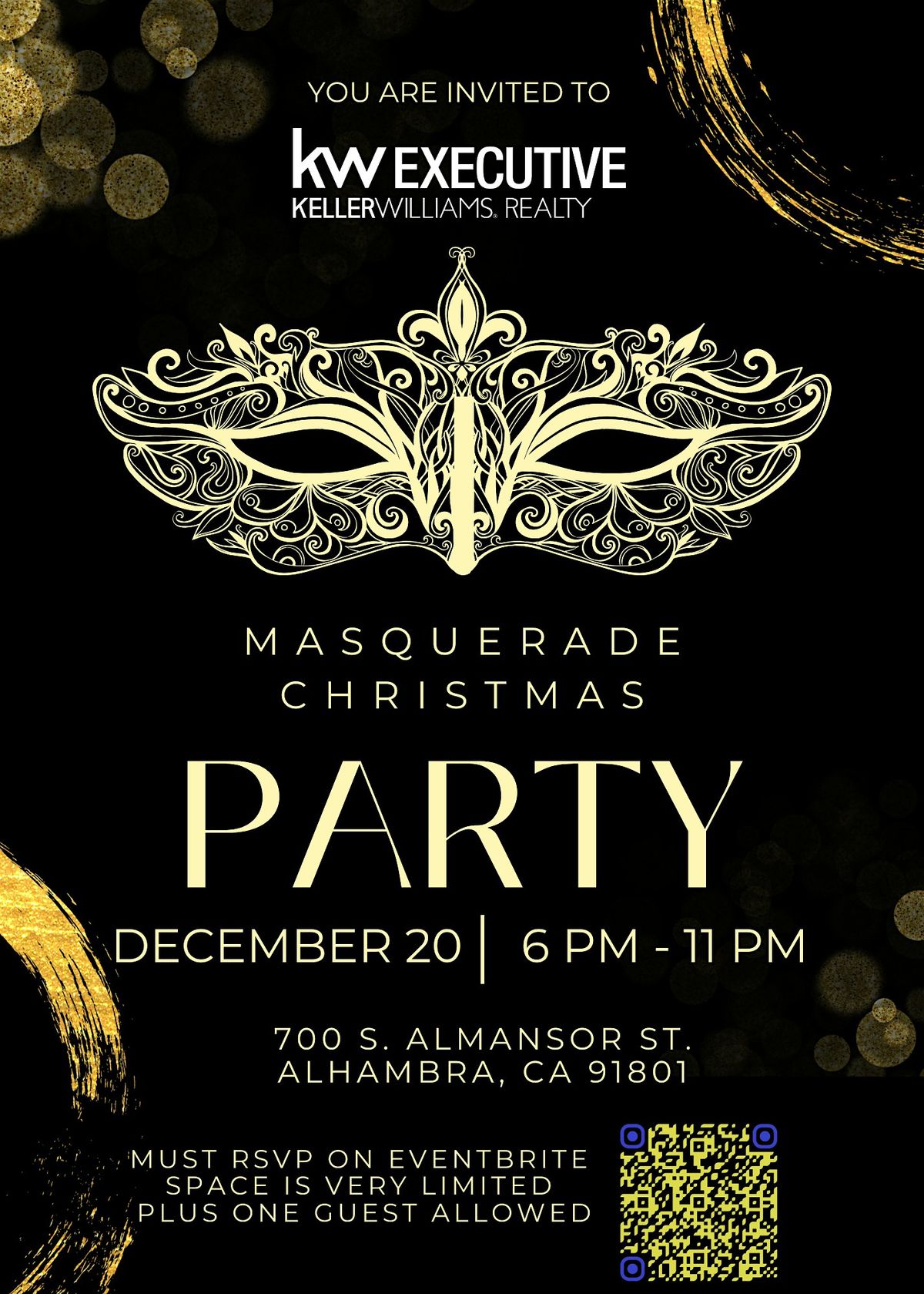 Masquerade Christmas Party