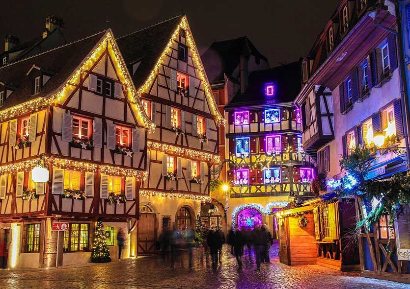 Mercados de Natal: Colmar, Estrasburgo, Zurique, Basileia, Heidelberg, Riquewihr