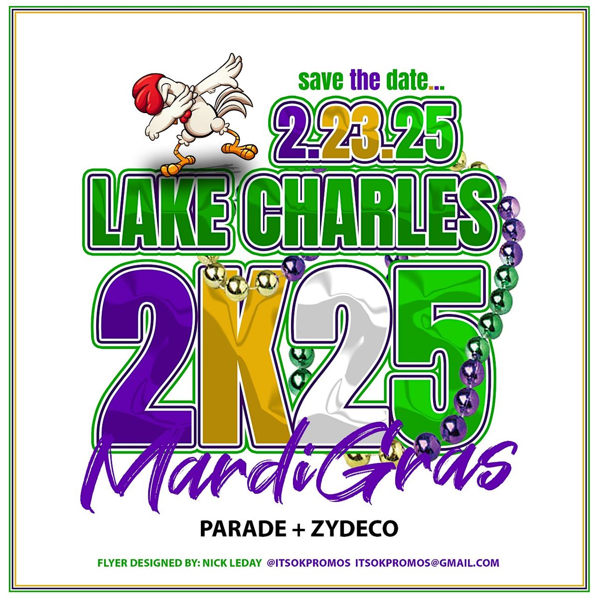 Lake Charles Mardi Gras 2025