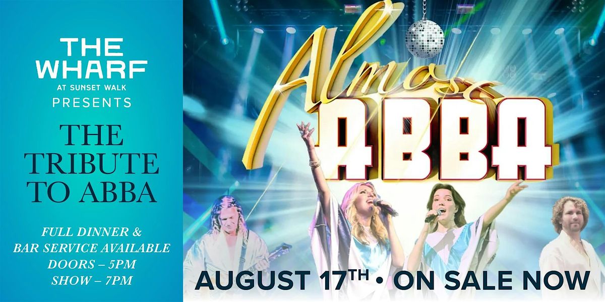The Tribute to "ABBA", Returns to The Wharf!  ON SALE NOW