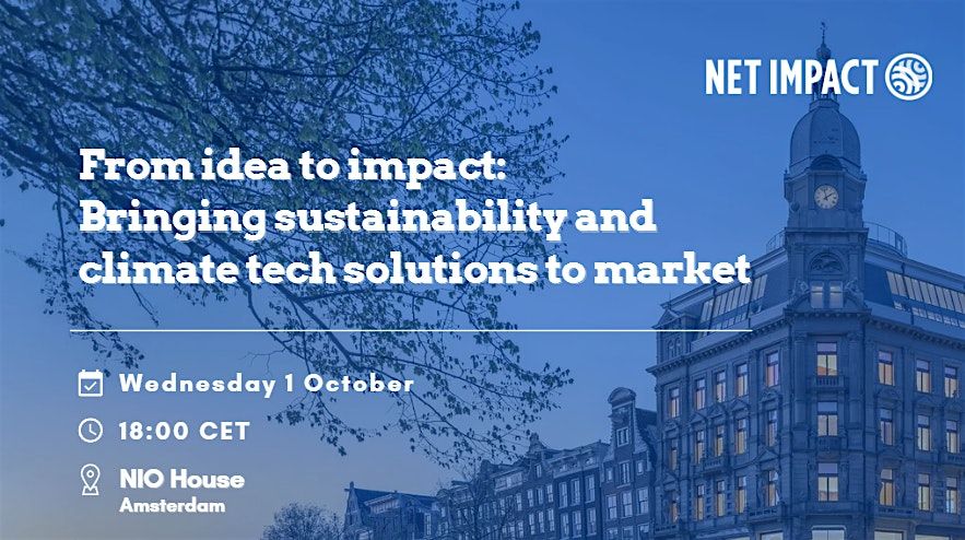 From idea to impact: How to bring sustainability solutions to market