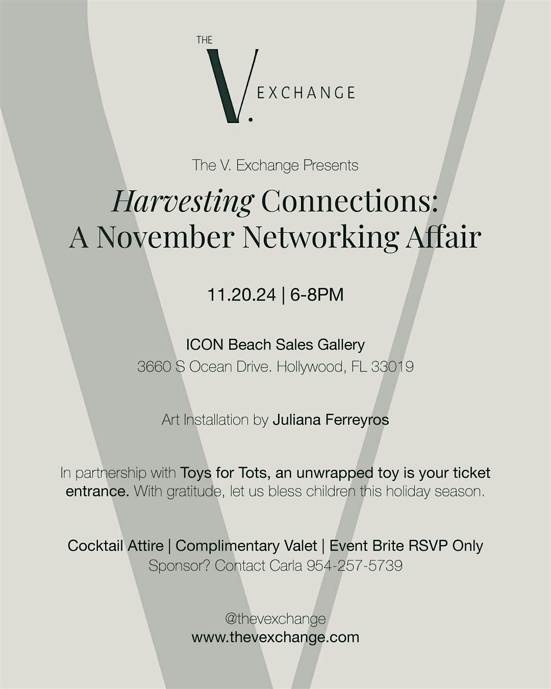 Harvesting Connections: A November Networking Affair