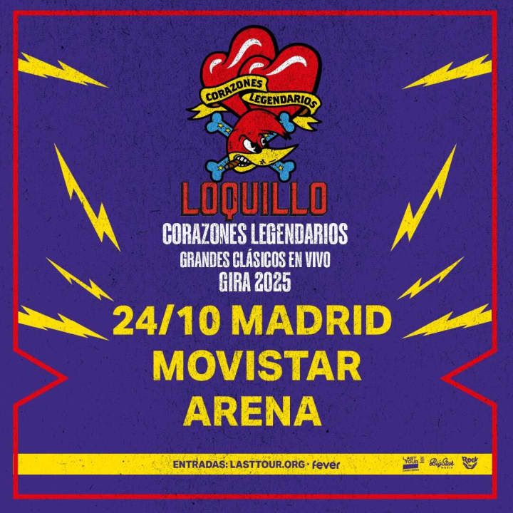 Loquillo en el Movistar Arena, Madrid 2025 in Madrid