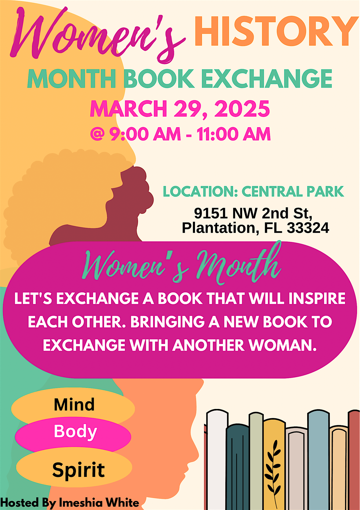 Women\u2019s Month Book Exchange