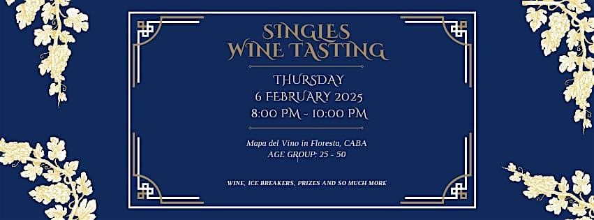 Singles Wine Tasting