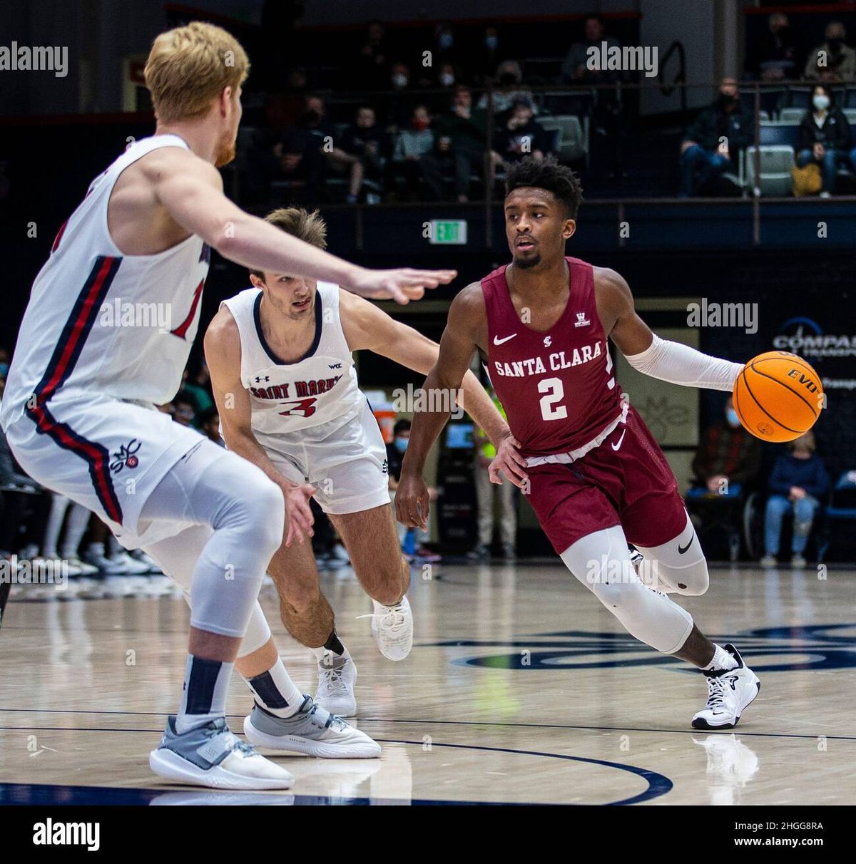 Saint Marys at Santa Clara Broncos Mens Basketbal