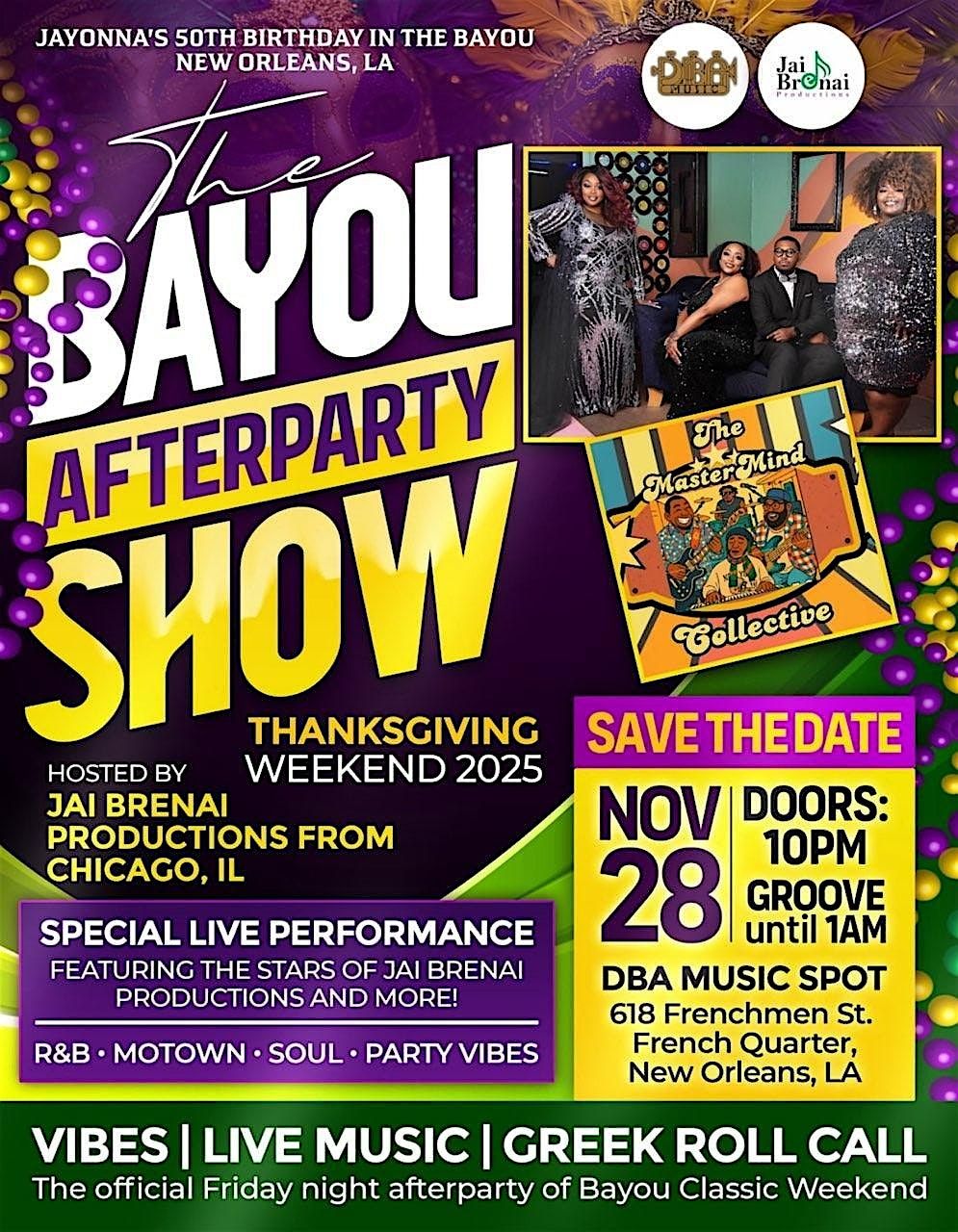 The Bayou After Party Show