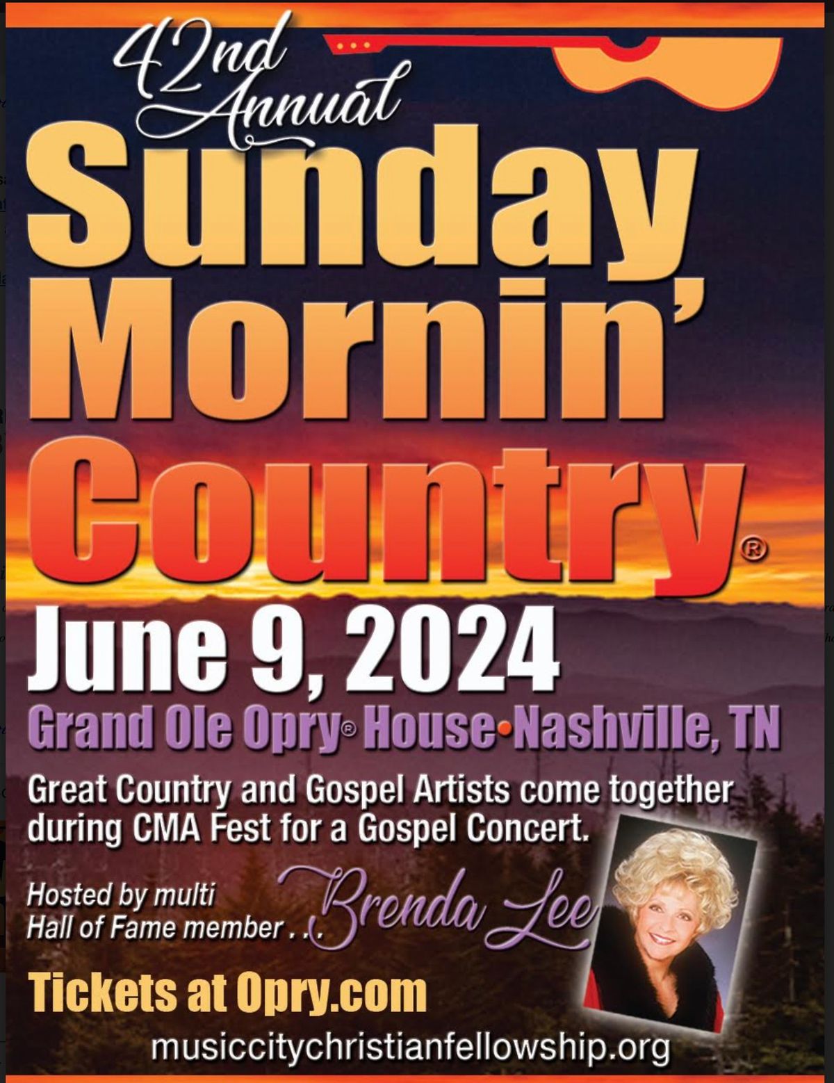 Sunday Mornin' Country's event