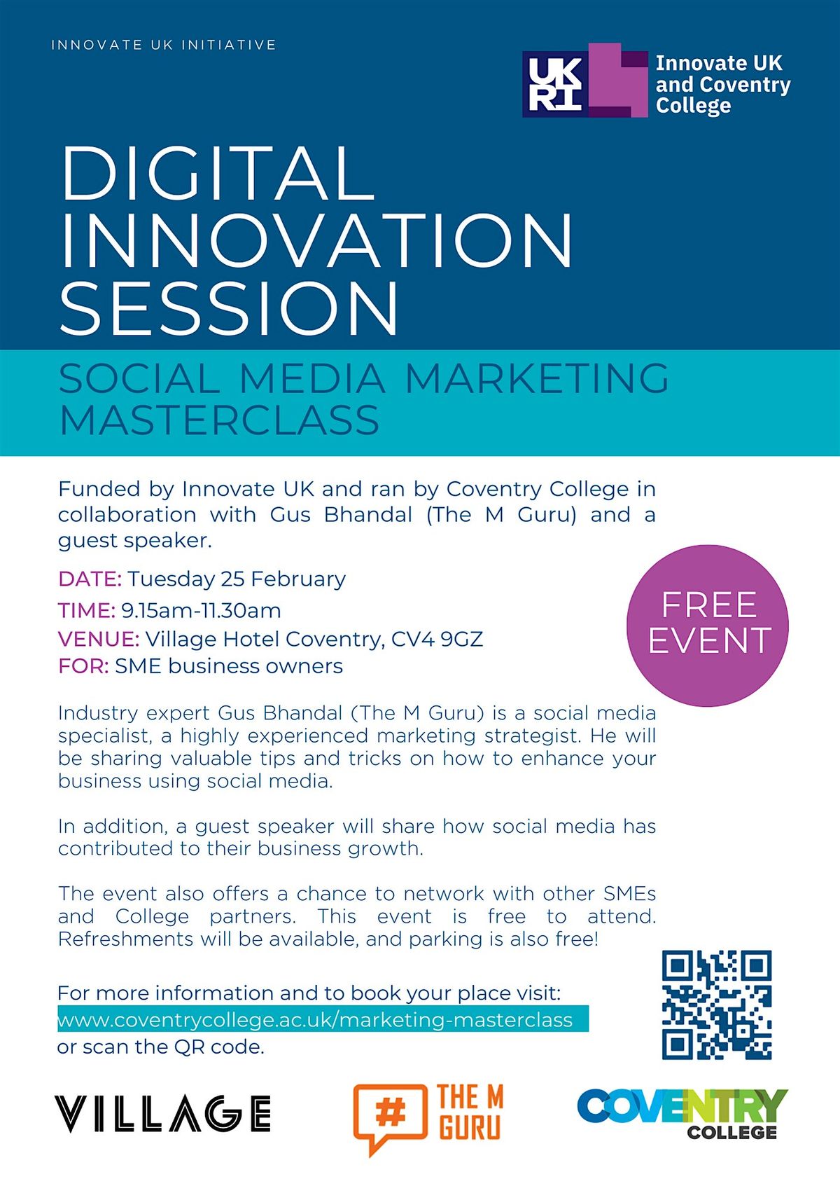 Digital Innovation Session: Social Media Marketing Masterclass