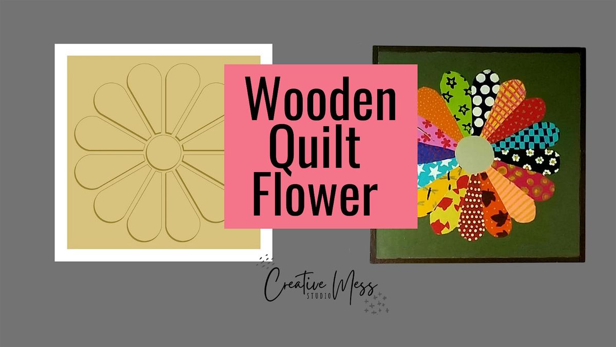 Wooden Quilt Flower | Working Class Brewery