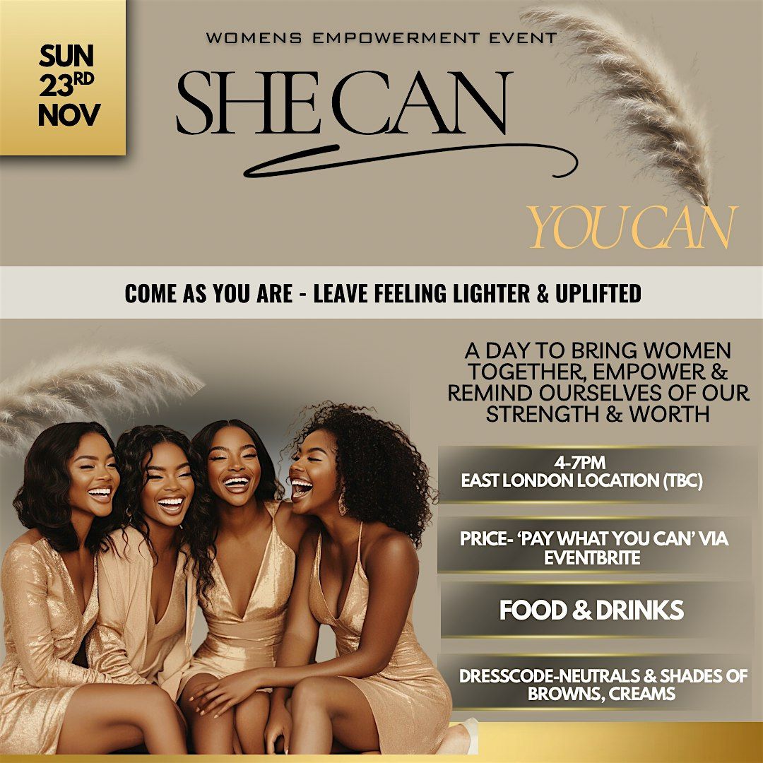 She can - Come as you are, leave feeling lighter and uplifted!