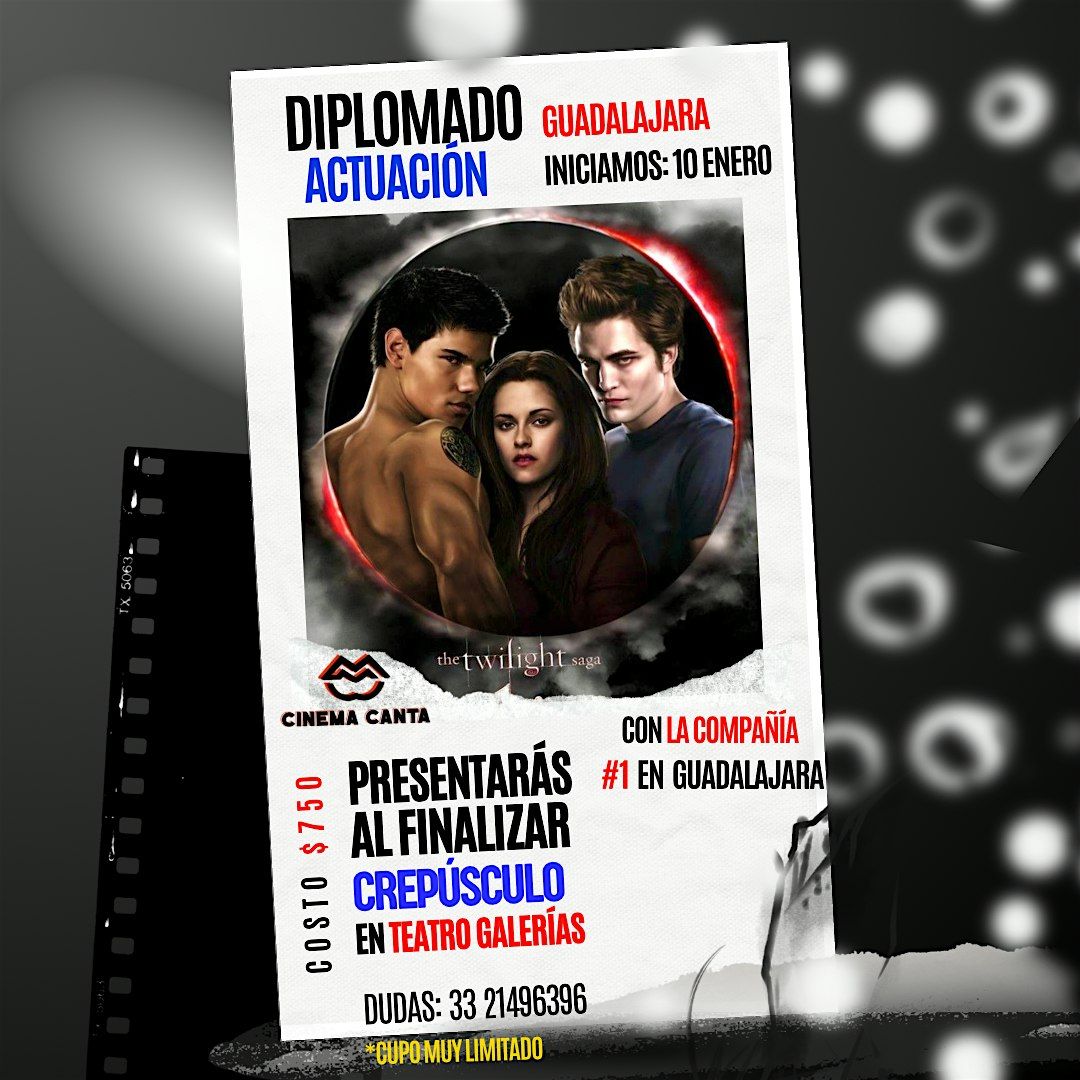 Cinema Canta Presenta: Diplomado de Actuaci\u00f3n, CREP\u00daSCULO