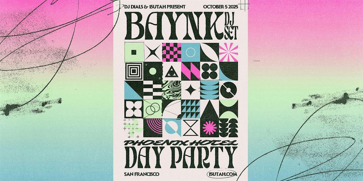 BAYNK - SENESCENCE DJ TOUR @ Phoenix Hotel