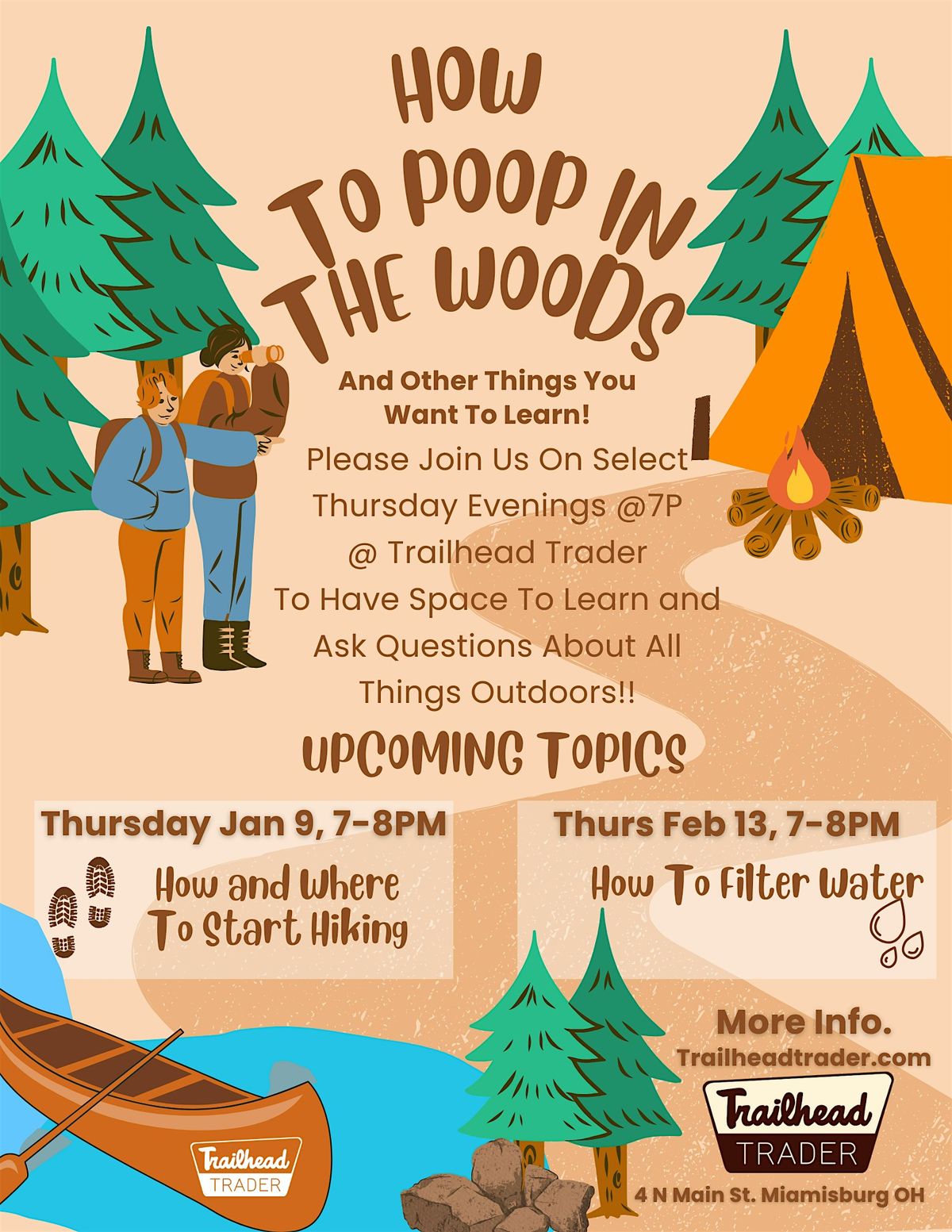 How To Poop In The Woods- How and Where To Start Hiking!