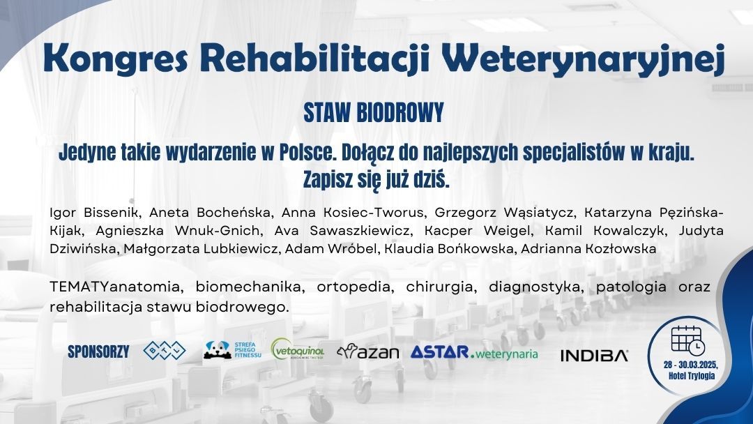 II KONGRES REHABILITACJI WETERYNARYJNEJ