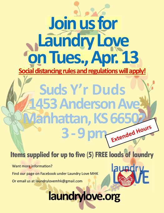 Laundry Love - April