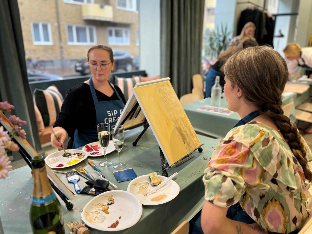 SIP AND CREATE: AFTER-WORK PAINTING EVENT