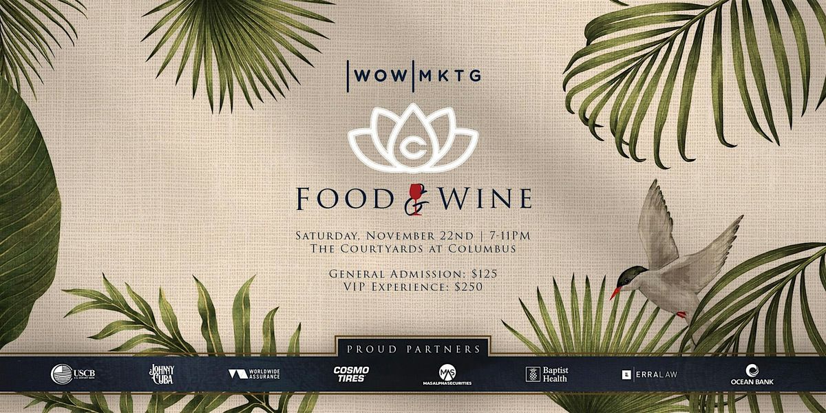 WOW MKTG Columbus Food & Wine 2025