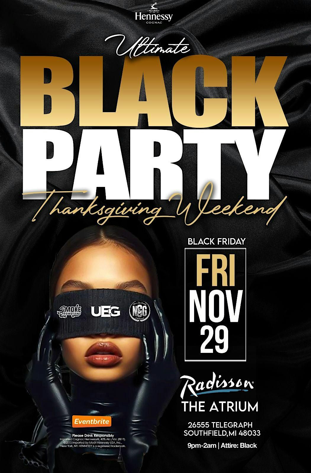 THE ULTIMATE BLACK PARTY