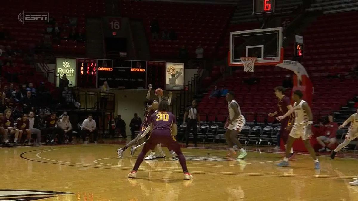 Central Michigan Chippewas at Ball State Cardinals Mens Basketball at John E. Worthen Arena