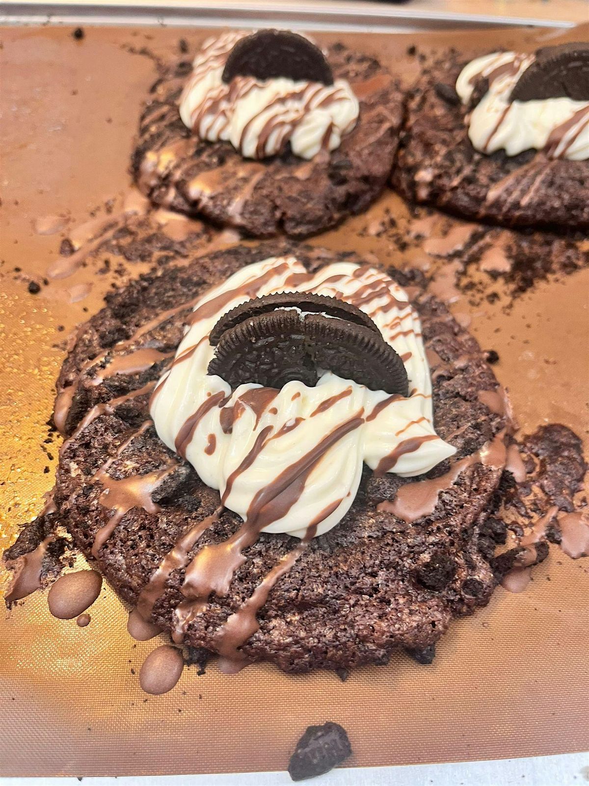 Crumble Cookies Weihnachtliche Aromen