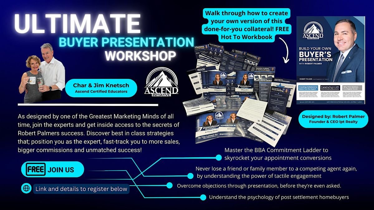 The Ultimate Buyer's presentation