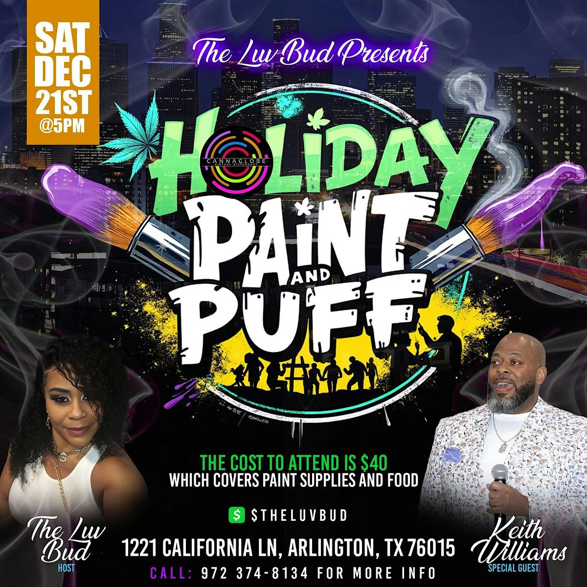 Holiday Paint & Puff