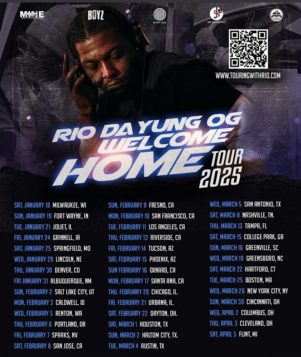 Rio Da Yung Og Welcome Home Tour Dayton Ohio