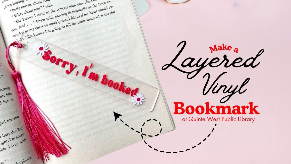 Layered Vinyl Bookmarks