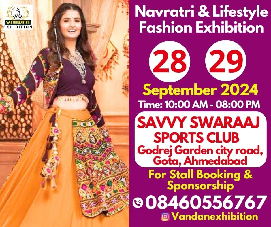 Navratri lifestyle Exhibition in Gota