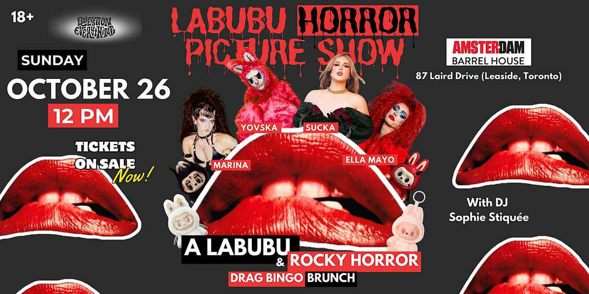 Labubu Horror Picture Show! A Labubu & Rocky Horror Drag Bingo Brunch!