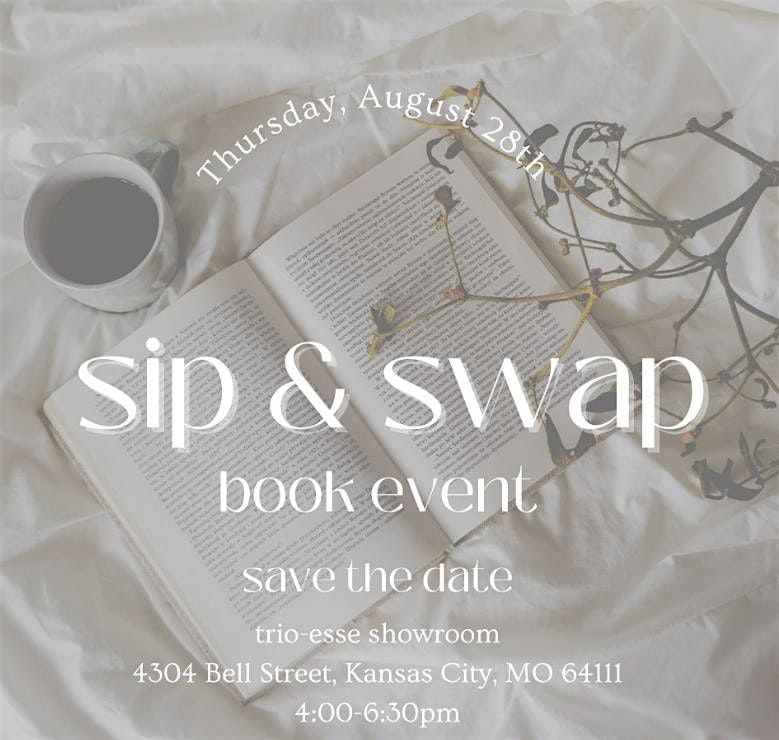 Sip & Swap Book Event