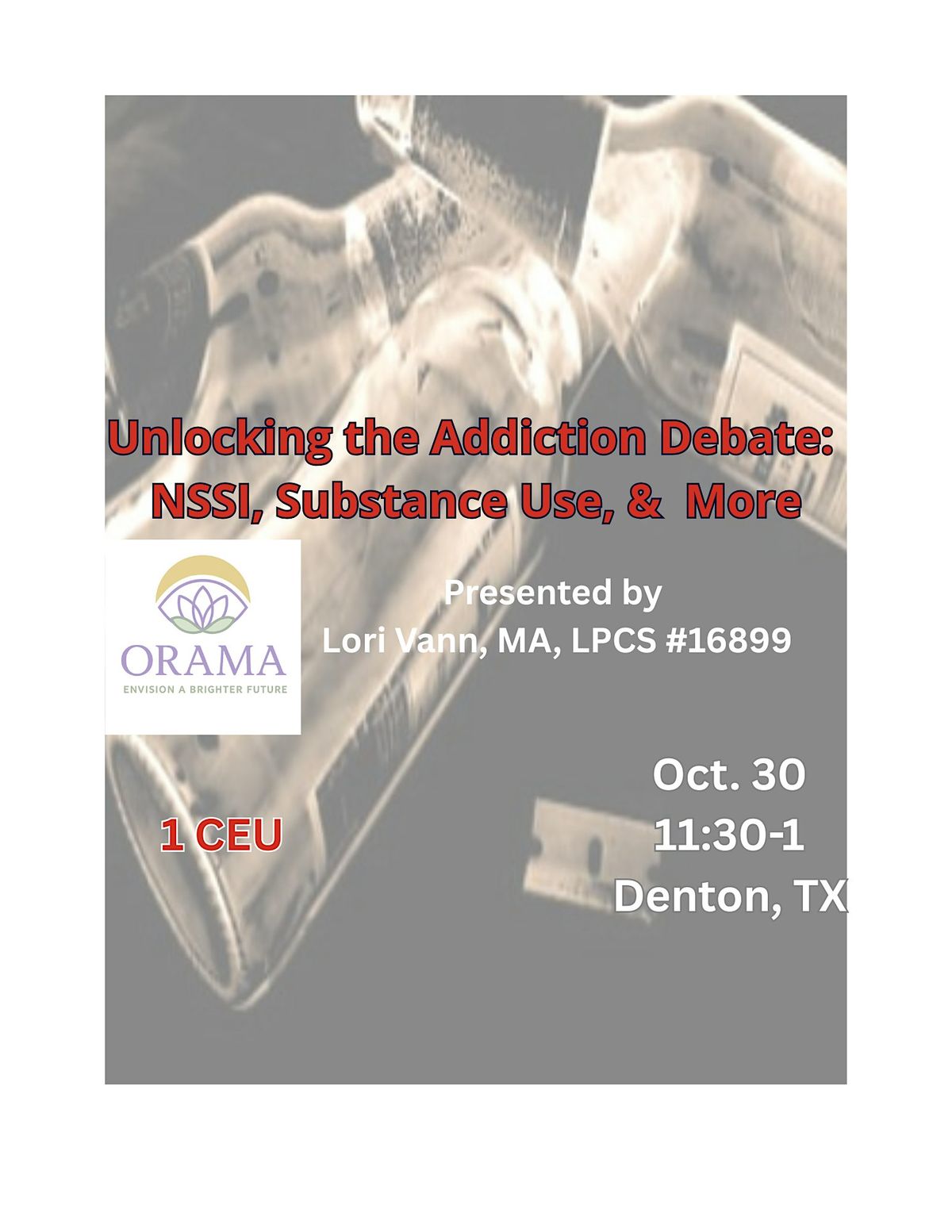 Unlocking the Addiction Debate: NSSI, Substance Use, &  More