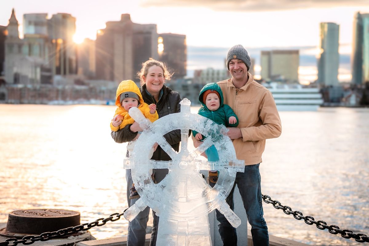 New Year's Eve on the Waterfront: Ice Sculpture Stroll and Celebration