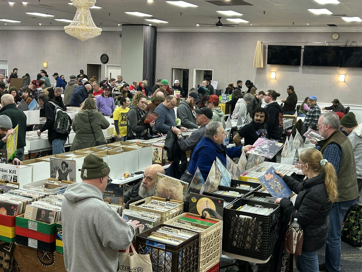 A HUGE vinyl record sale! The Plainville Record Riot! Sunday April 13th!