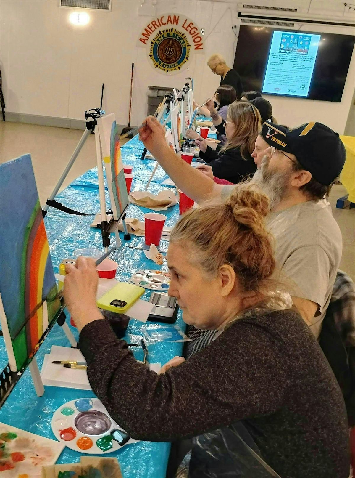 Bridgeport VFW Military & Veteran  Paint N' Sip
