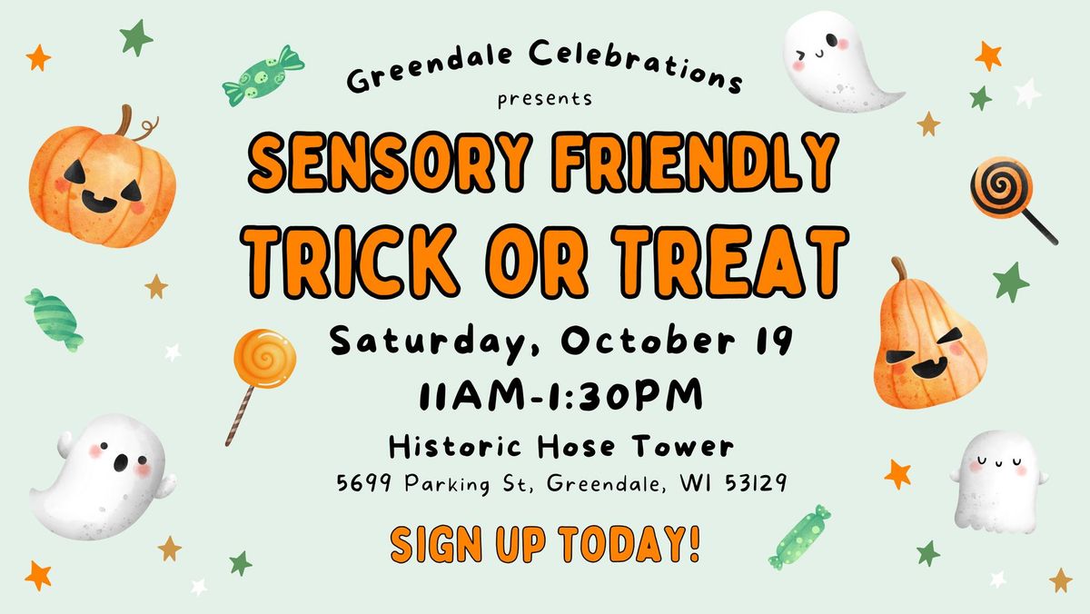 Sensory Friendly Trick or Treat 2024