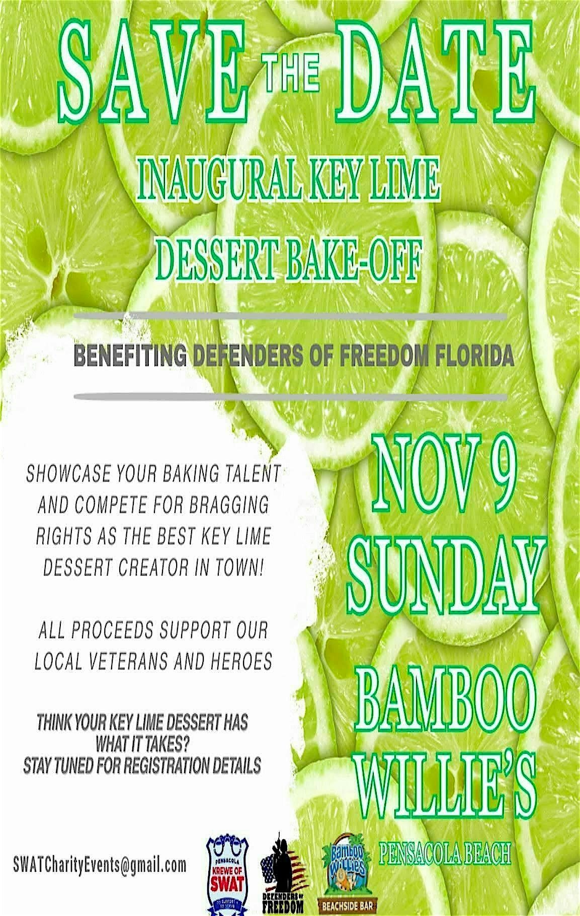 Inaugural Key Lime Dessert Bake-Off